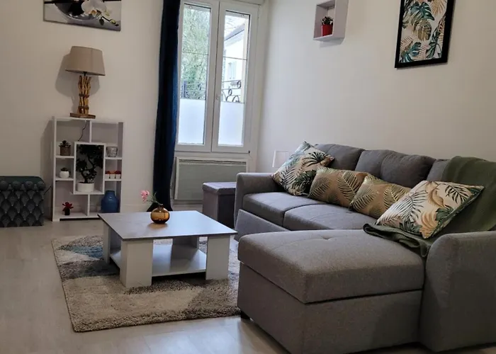 Cocooning House 204 Suite Green- Superb Studio Aeroport Paris Roissy Cdg, Parc Asterix, Chateau De Chantilly, Stade De France