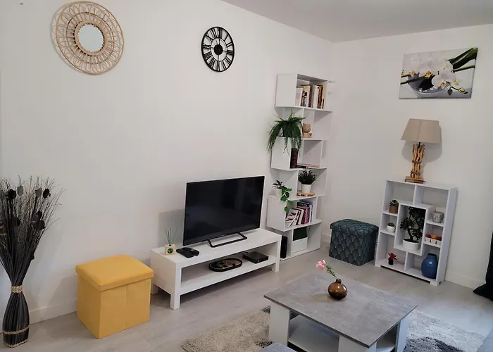 Cocooning House 204 Suite Green- Superb Studio Aeroport Paris Roissy Cdg, Parc Asterix, Chateau De Chantilly, Stade De France