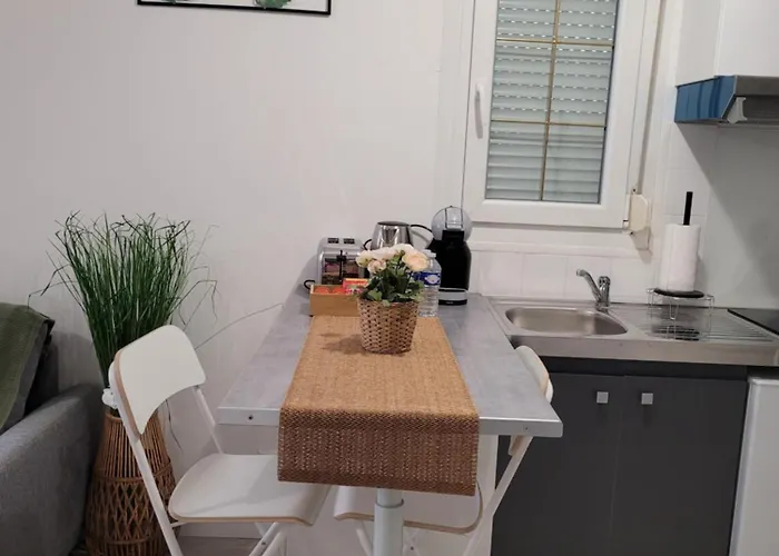 Cocooning House 204 Suite Green- Superb Studio Aeroport Paris Roissy Cdg, Parc Asterix, Chateau De Chantilly, Stade De France